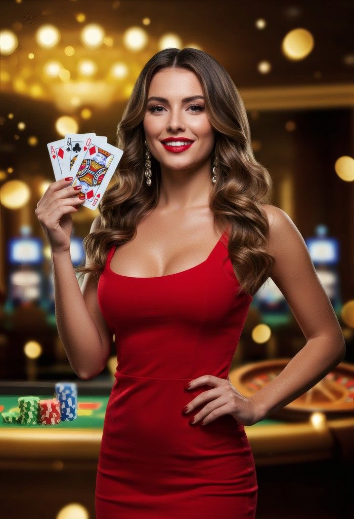 Multi-game dashboard showing slots and live tables